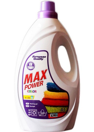 Max power gel na praní 53dáv 4l Color